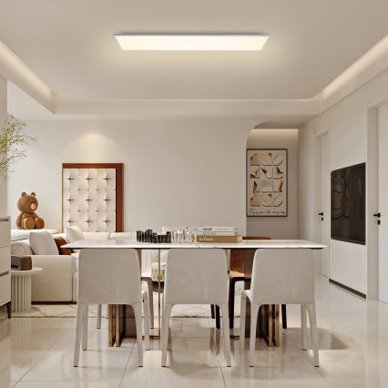 Brilagi - Plafonieră LED reglabilă SLIMFRAME LED/58W/230V 120x30 cm 3000-6000K albă + telecomandă