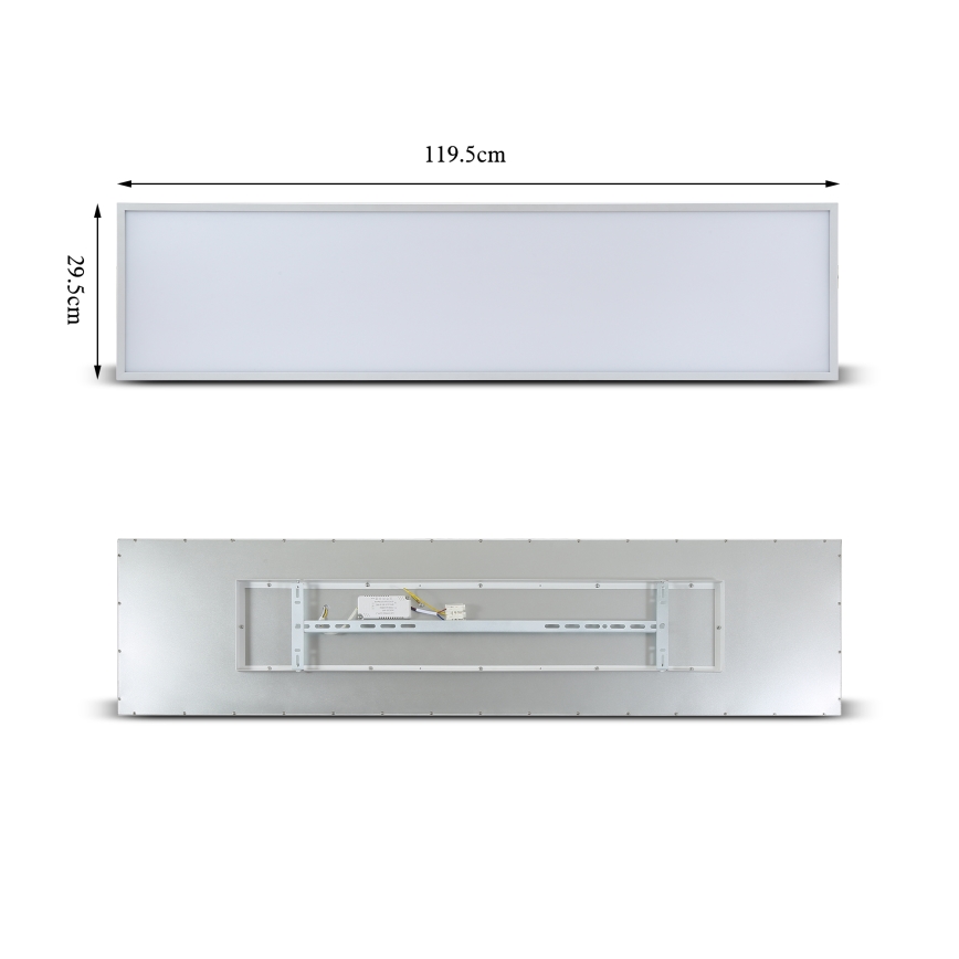 Brilagi - Plafonieră LED reglabilă SLIMFRAME LED/58W/230V 120x30 cm 3000-6000K albă + telecomandă