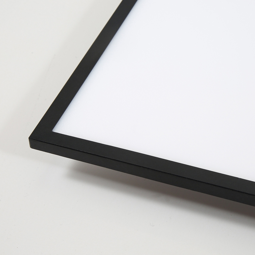 Brilagi - Lampă de tavan LED dimabilă SLIMFRAME LED/58W/230V 120x30 cm 3000-6000K neagră + telecomandă