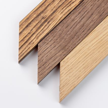 Brilagi - Plafonieră LED reglabilă SLIMFRAME WOOD LED/36W/230V 49,5x49,5 cm 3000-6000K maro închis + telecomandă