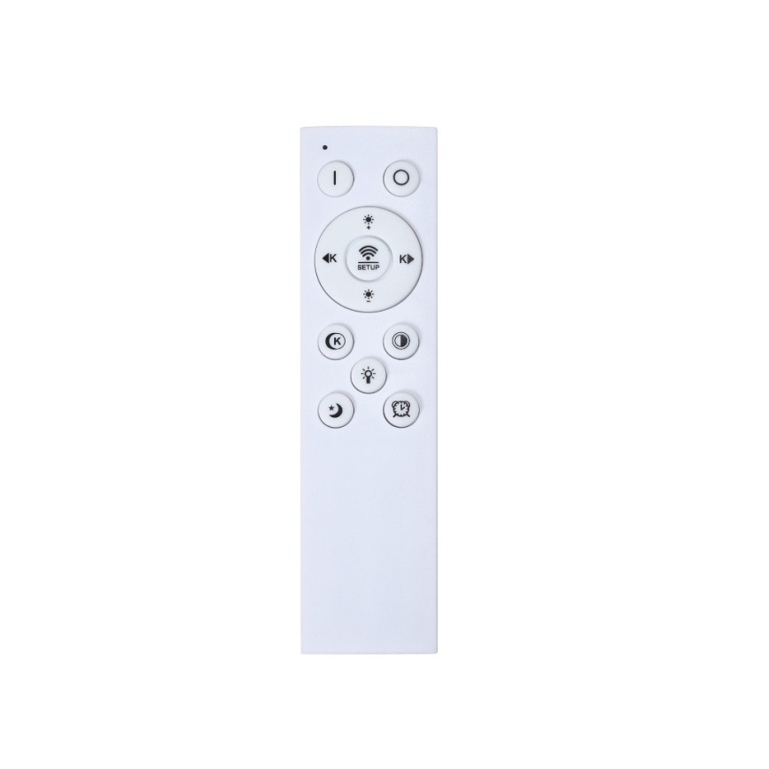 Brilagi - Plafonieră LED dimabilă SLIMFRAME WOOD LED/58W/230V 124x34 cm 3000-6000K maro închis + telecomandă