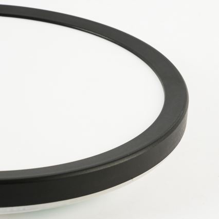 Brilagi - Plafonieră LED dimabilă ULTRA SLIM LED/24W/230V 2700-6500K Ø 42 cm, negru + telecomandă