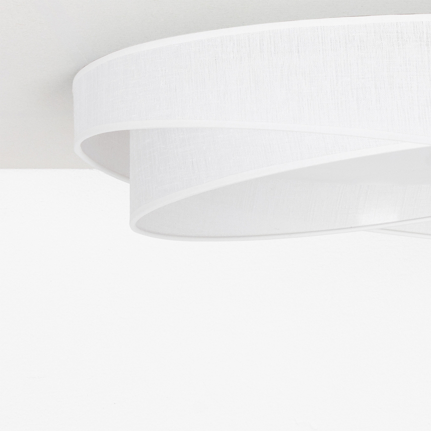 BRILAGI - Plafonieră LED reglabilă VELVET TWIST LED/36W/230V 3000-6000K Ø 65 cm Wi-Fi Tuya Beacon albă + telecomandă
