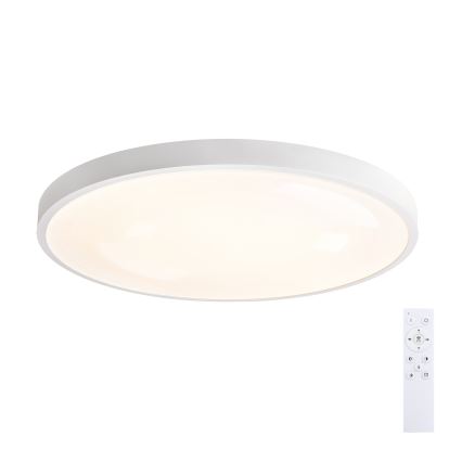 Brilagi - Plafonieră LED dimabilă GLASS POOL DOUBLE LED/80W/230V 3000-6000K 60 cm albă + telecomandă