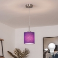 Brilagi - Corp de iluminat LED pe cablu NUBILA 1xE27/60W/230V Ø 14 cm mov