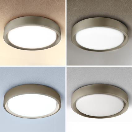 Brilagi - Plafonier LED reglabil MATTEO LED/48W/230V 3000-6500K Ø 41 cm taupe + telecomandă