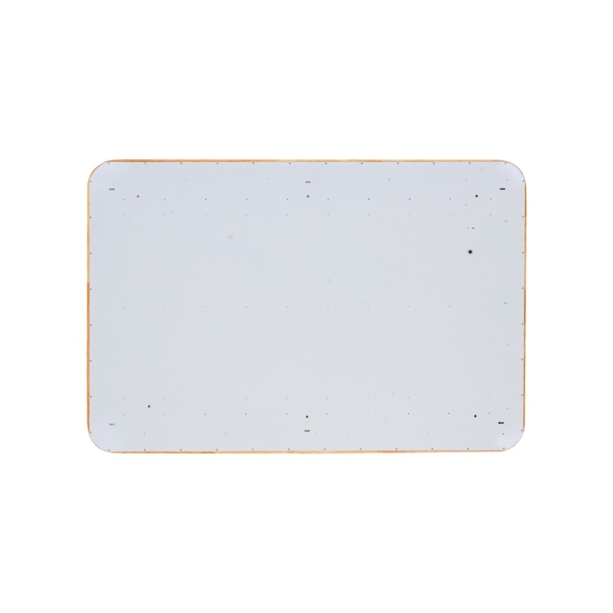 Brilagi - Lampă de tavan LED reglabilă MOLINA SQUARE LED/128W/230V 3000-6000K stejar 90x60 cm + telecomandă