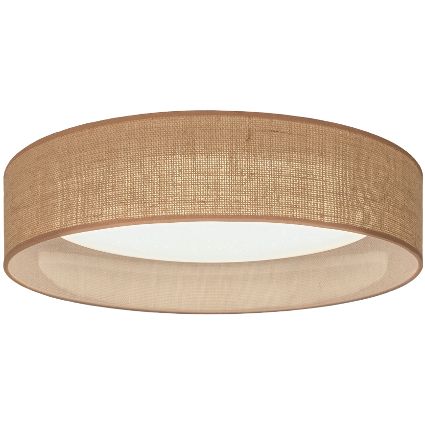 Brilagi - Plafonieră LED dimabilă VELVET SMARTIX STARS LED/36W/230V 3000-6000K diam. 55 cm bej Wi-Fi Tuya Beacon + telecomandă