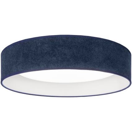 Brilagi - Plafonieră LED dimabilă VELVET SMARTIX LED/24W/230V 3000–6000K, Ø 45 cm, albastră, Wi‑Fi Tuya Beacon + telecomandă