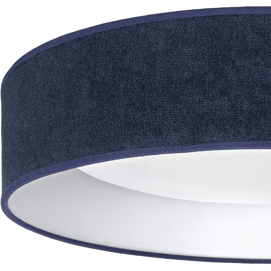 Brilagi - Plafonieră LED dimabilă VELVET SMARTIX LED/24W/230V 3000–6000K, Ø 45 cm, albastră, Wi‑Fi Tuya Beacon + telecomandă