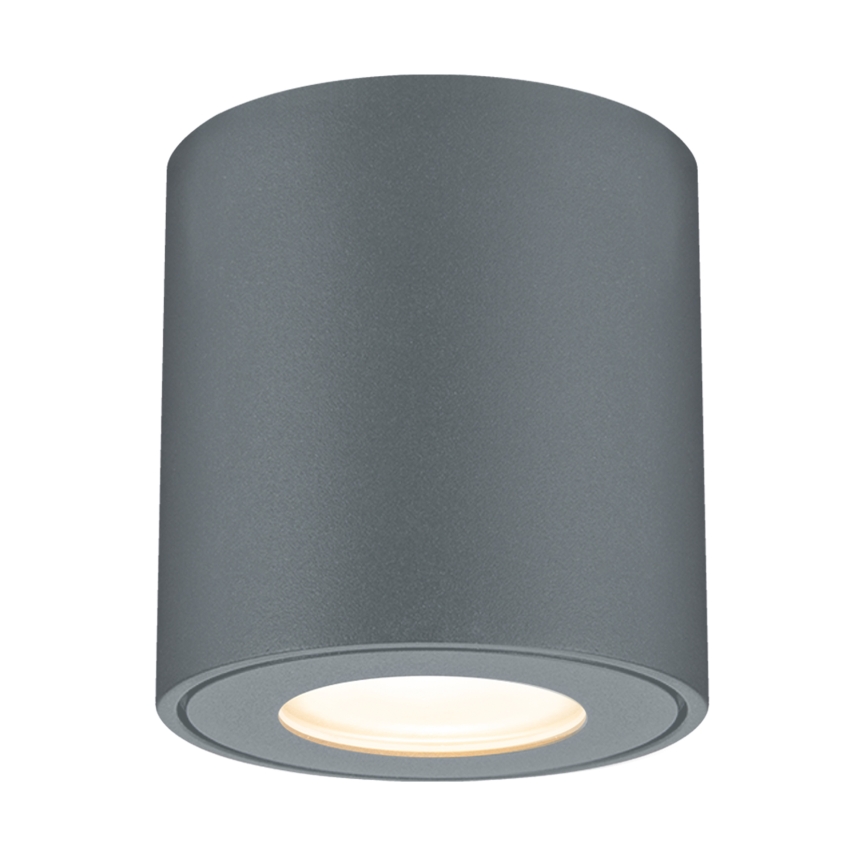 Brilagi - Lampă de exterior LED RGBW reglabilă MIA 1xGU10/4,8W/230V 3000K 84x80 mm antracit IP54 + telecomandă