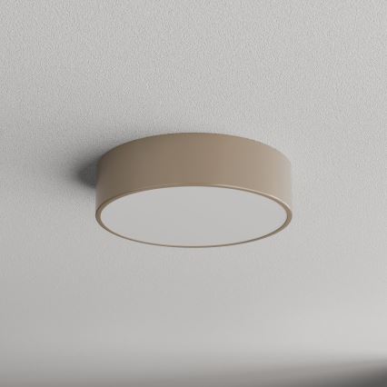 Brilagi - Plafonieră pentru baie cu senzor CLARE 2xE27/24W/230V diam. 30 cm IP54 bej
