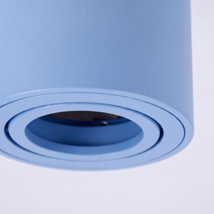BRILAGI - Corp de iluminat tip spot MIA 1xGU10/30W/230V 100x80 mm albastru