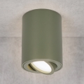 BRILAGI - Corp de iluminat tip spot MIA 1xGU10/30W/230V 100x80 mm verde închis