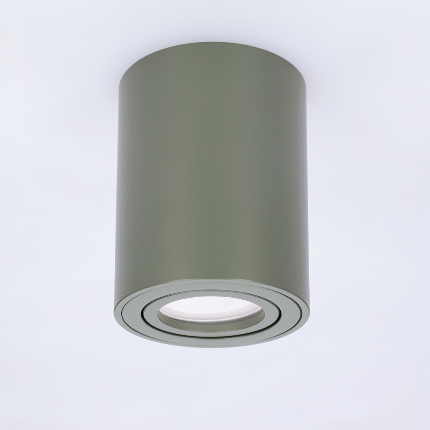 BRILAGI - Corp de iluminat tip spot MIA 1xGU10/30W/230V 100x80 mm verde închis
