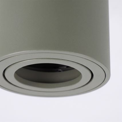 BRILAGI - Corp de iluminat tip spot MIA 1xGU10/30W/230V 100x80 mm verde închis