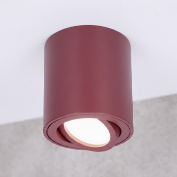 BRILAGI - Corp de iluminat tip spot MIA 1xGU10/30W/230V 84x80 mm bordo