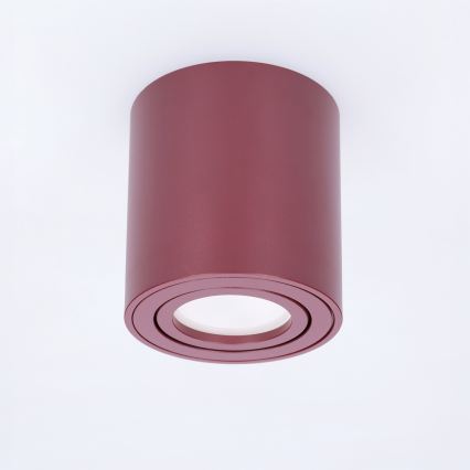 BRILAGI - Corp de iluminat tip spot MIA 1xGU10/30W/230V 84x80 mm bordo