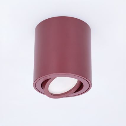 BRILAGI - Corp de iluminat tip spot MIA 1xGU10/30W/230V 84x80 mm bordo