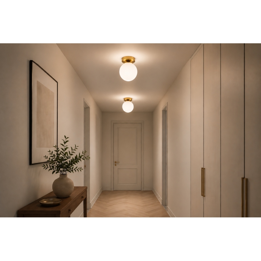 BRILAGI - Corp de iluminat tip spot MILO 1xE27/60W/230V Ø 15 cm auriu