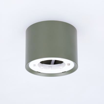 BRILAGI - Corp de iluminat tip spot SMOOTH 1xGX53/15W/230V 60x82 mm verde închis