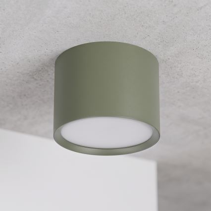BRILAGI - Corp de iluminat tip spot SMOOTH 1xGX53/15W/230V 60x82 mm verde închis