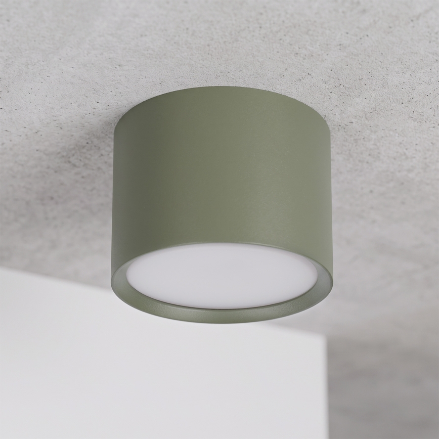 BRILAGI - Corp de iluminat tip spot SMOOTH 1xGX53/15W/230V 60x82 mm verde închis