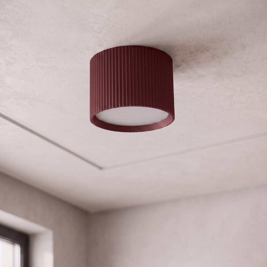 BRILAGI - Corp de iluminat tip spot STRIPY 1xGX53/15W/230V 60x82 mm bordo