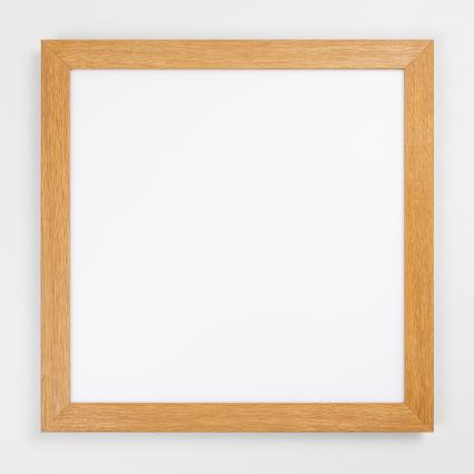 Brilagi - Plafonieră LED dimabilă SLIMFRAME WOOD LED/58W/230V 64x64 cm 3000-6000K maro + telecomandă