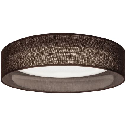 Brilagi - Plafonieră LED dimmabilă VELVET SMARTIX STARS LED/24W/230V 3000-6000K Ø 45 cm maro Wi-Fi Tuya Beacon + telecomandă