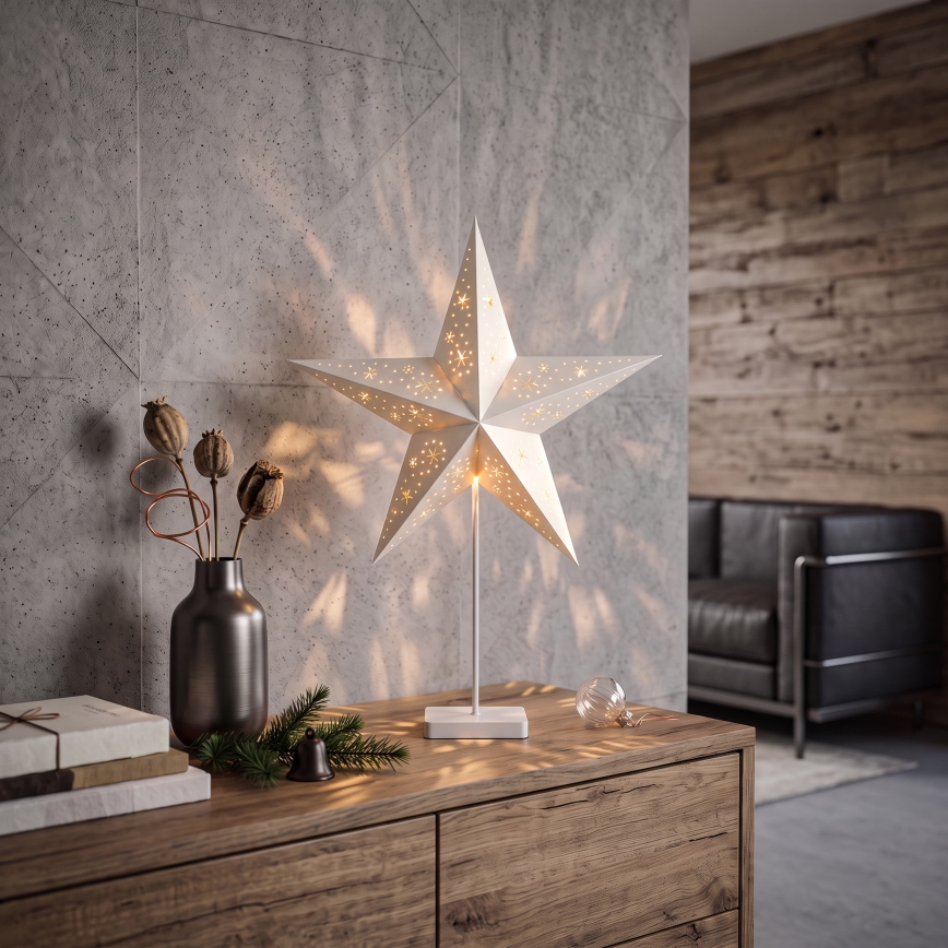 BRILAGI - Decorațiune de Crăciun LED/3xAA 70x60 cm stea