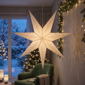 BRILAGI - Decorațiune de Crăciun LED LED/2xAA 100 cm stea