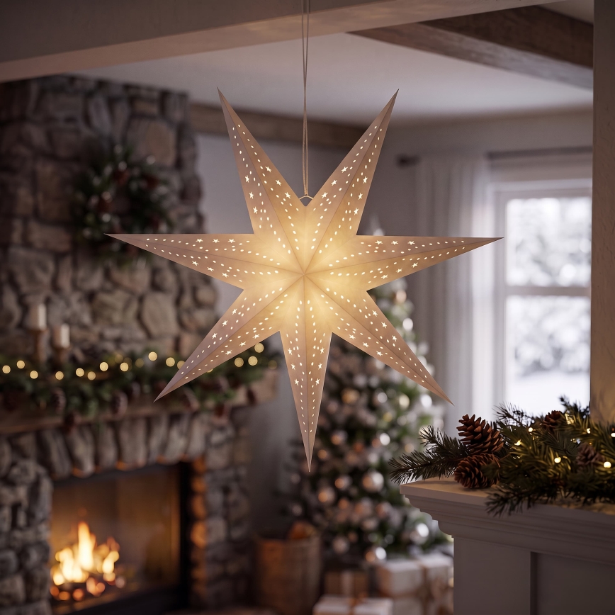 BRILAGI - Decorațiune de Crăciun LED LED/2xAA 100 cm stea