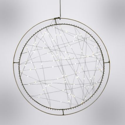 Brilagi - Decorațiune de Crăciun LED pentru exterior, inel 46 cm, LED/2,6W/230V IP44