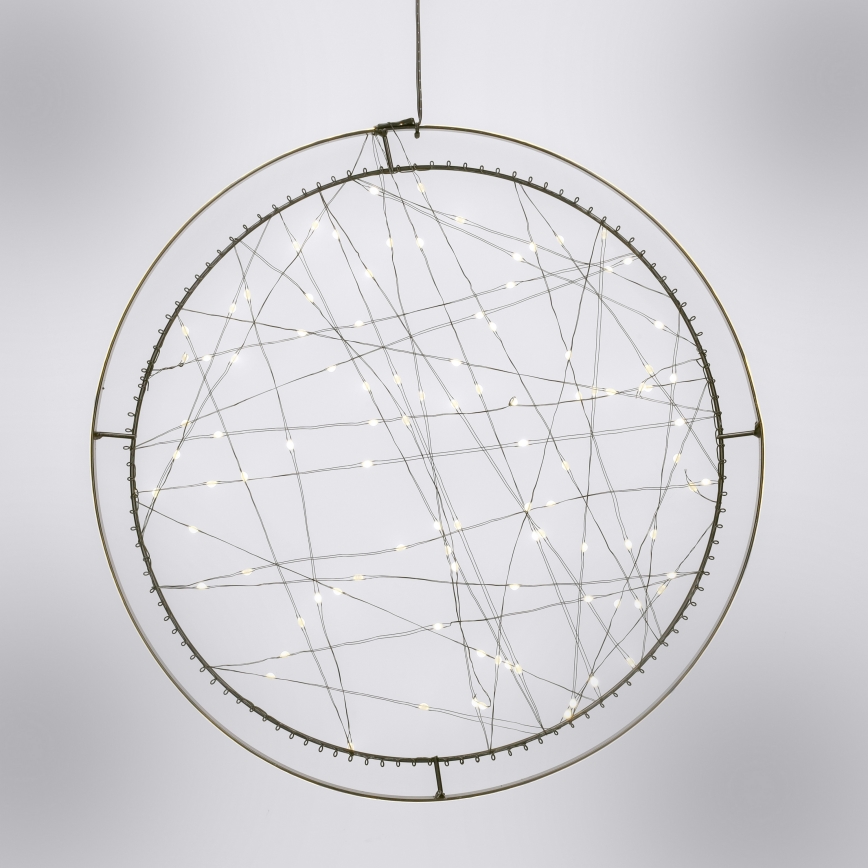 Brilagi - Decorațiune de Crăciun LED pentru exterior, inel 46 cm, LED/2,6W/230V IP44