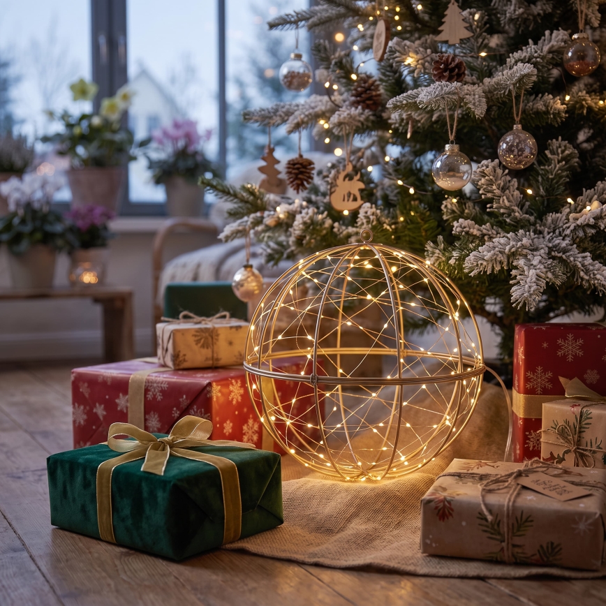 BRILAGI - Decorațiune de Crăciun LED pentru exterior LED/1,3W/230V IP44, diametru 30 cm, glob
