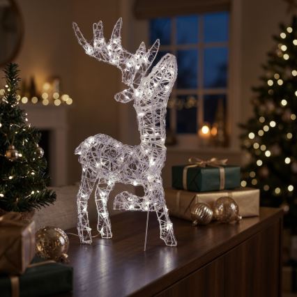 BRILAGI - Decorațiune de Crăciun LED pentru exterior LED/3,3W/230V IP44 60x37 cm ren