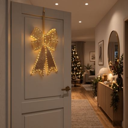 BRILAGI - Decorațiune de Crăciun LED pentru exterior LED/3,3W/230V IP44 fundă aurie