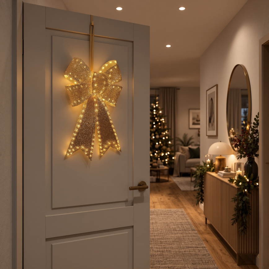 BRILAGI - Decorațiune de Crăciun LED pentru exterior LED/3,3W/230V IP44 fundă aurie