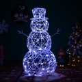 BRILAGI - Decorațiune de Crăciun LED pentru exterior LED/3,6W/31/230V 6500K 90 cm IP44 om de zăpadă