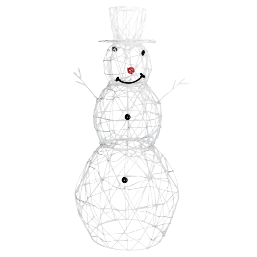 Brilagi - Decorațiune LED de Crăciun pentru exterior, om de zăpadă, LED/3,6W/31/230V 6500K 60 cm IP44