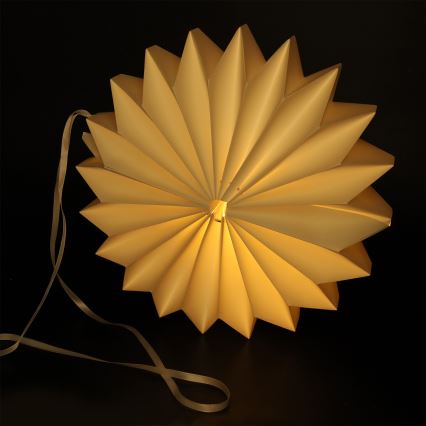 Brilagi - Decorațiune LED de Crăciun, fulg de zăpadă 32 cm, alimentare 2x AA