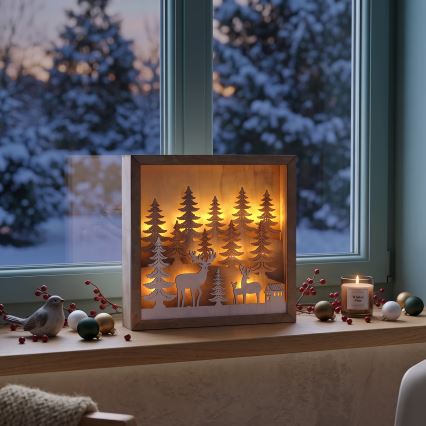 BRILAGI - Decorațiune LED de Crăciun LED/2xAA