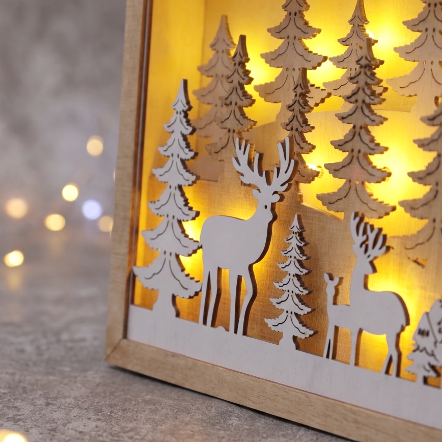 BRILAGI - Decorațiune LED de Crăciun LED/2xAA