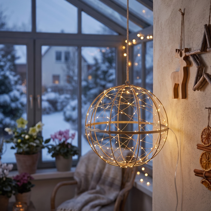 BRILAGI - Decorațiune LED de Crăciun pentru exterior LED/1,3W/230V IP44 Ø 40 cm glob