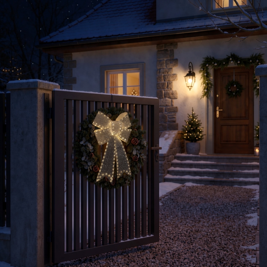 BRILAGI - Decorațiune LED de Crăciun pentru exterior LED/3,3W/230V IP44 fundă argintie