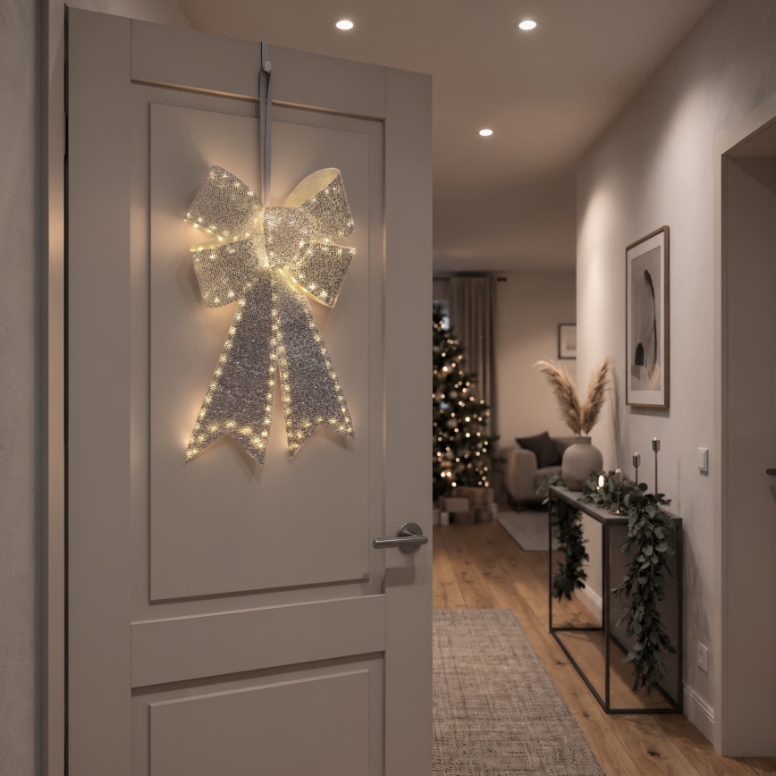 BRILAGI - Decorațiune LED de Crăciun pentru exterior LED/3,3W/230V IP44 fundă argintie
