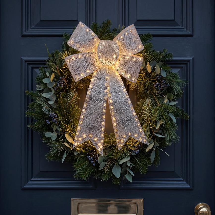 BRILAGI - Decorațiune LED de Crăciun pentru exterior LED/3,3W/230V IP44 fundă argintie