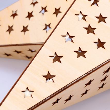 Brilagi - Decorațiune LED de Crăciun, stea, 59x55 cm, LED/2xAA