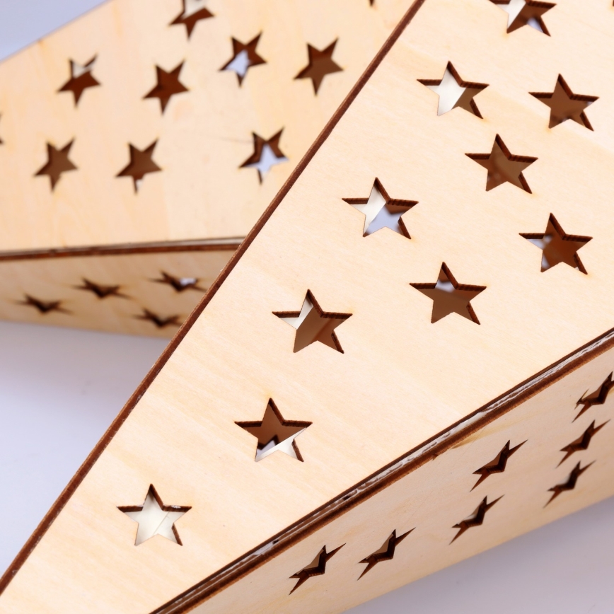 Brilagi - Decorațiune LED de Crăciun, stea, 59x55 cm, LED/2xAA